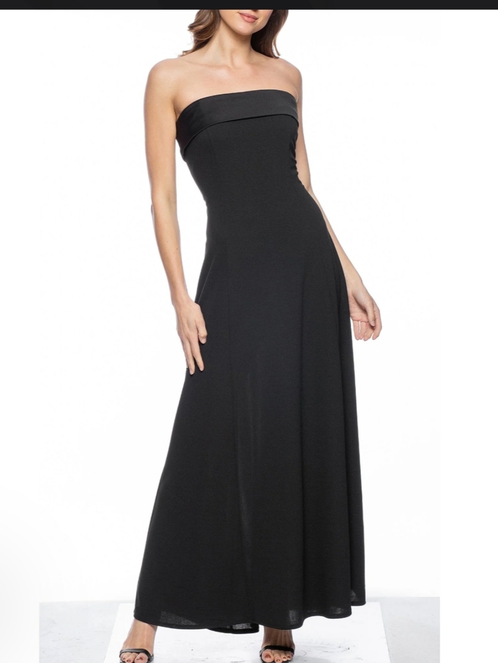 New Marina | $185 Strapless Evening Dress